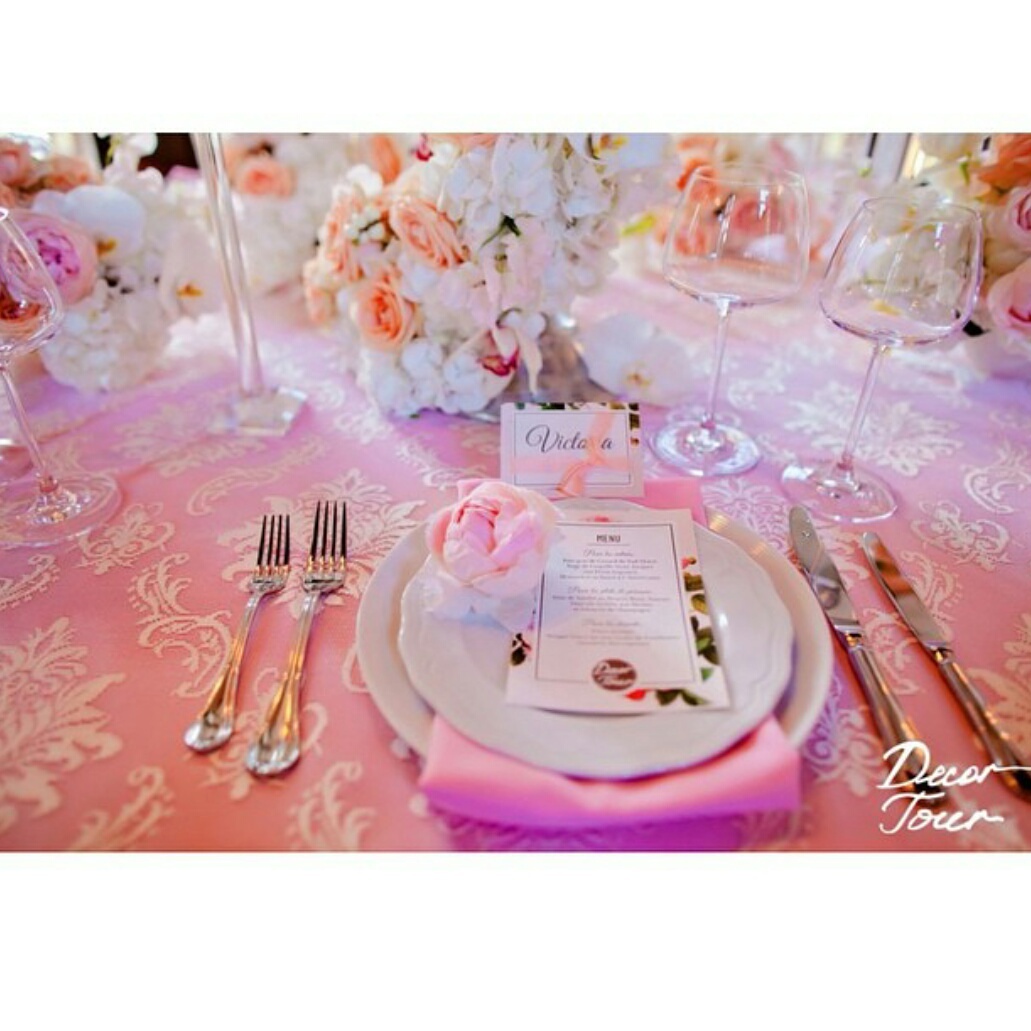 Use Pink to create a romantic feel